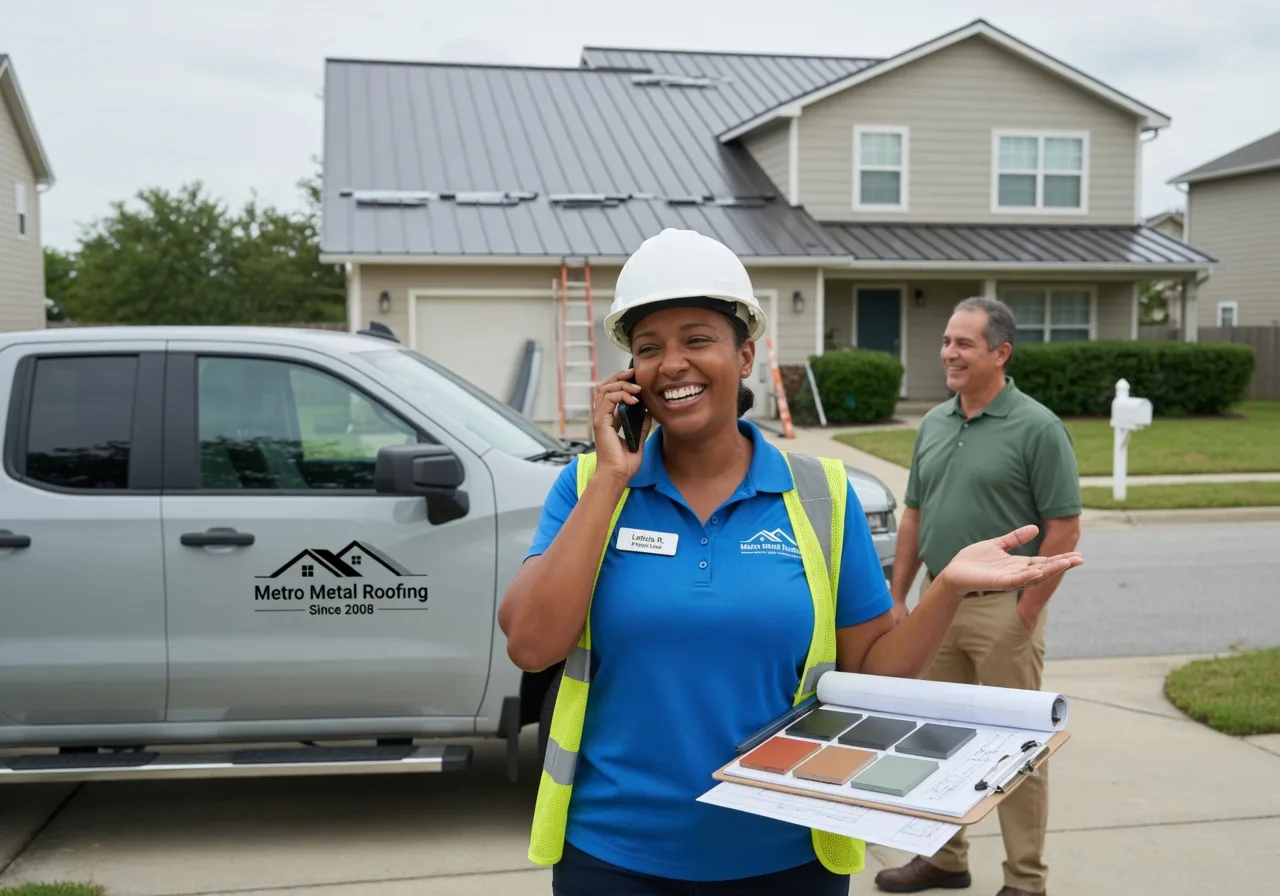 Storm Damage Metal Roof Repair in Star City, WV